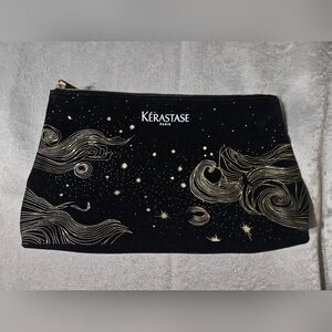 Kerastase Night Sky Black Velvet Bag